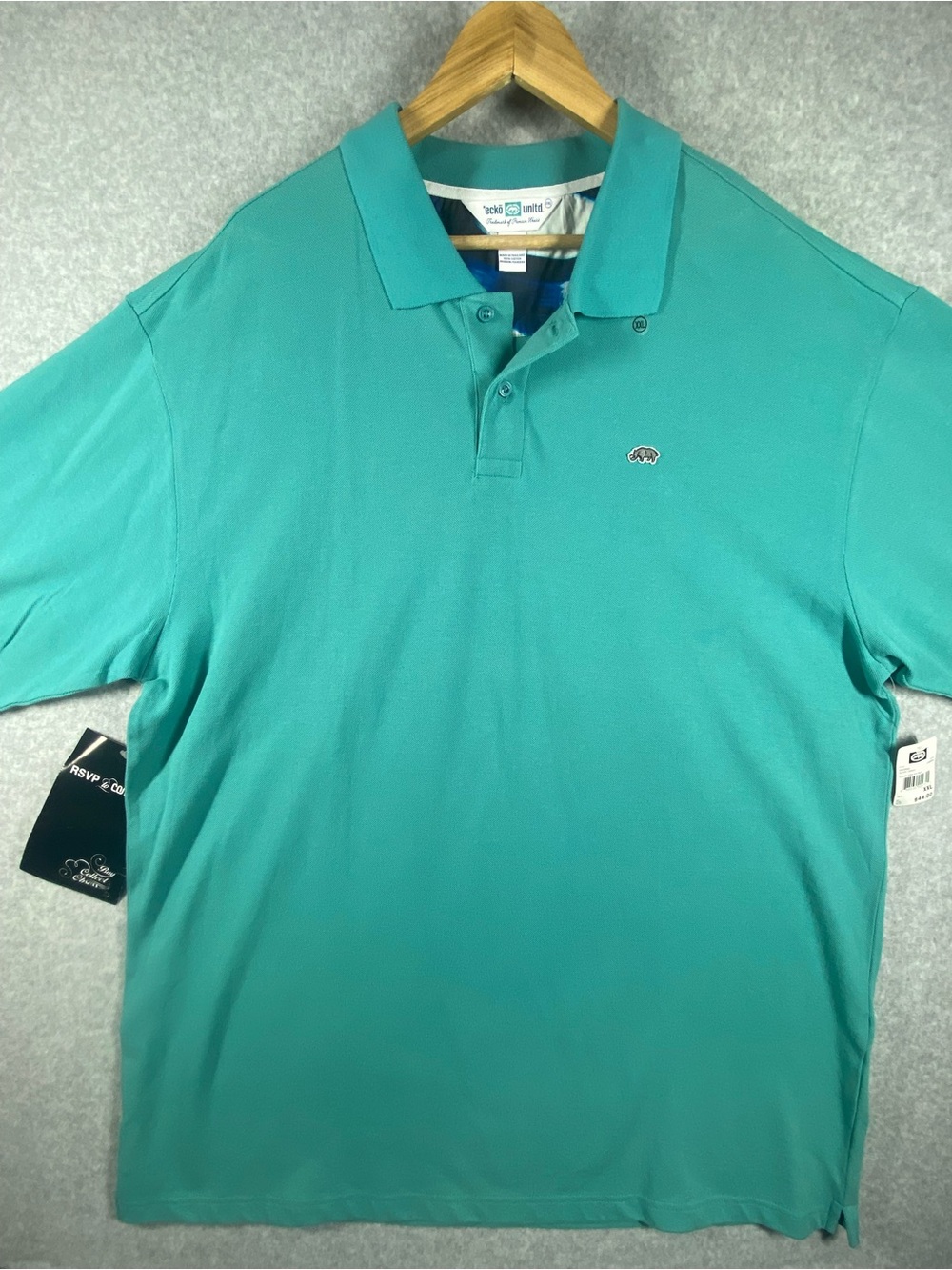 Ecko unltd  Polo Shirt Men’s Size XXL Green short sleeve 100% cotton casual NWT